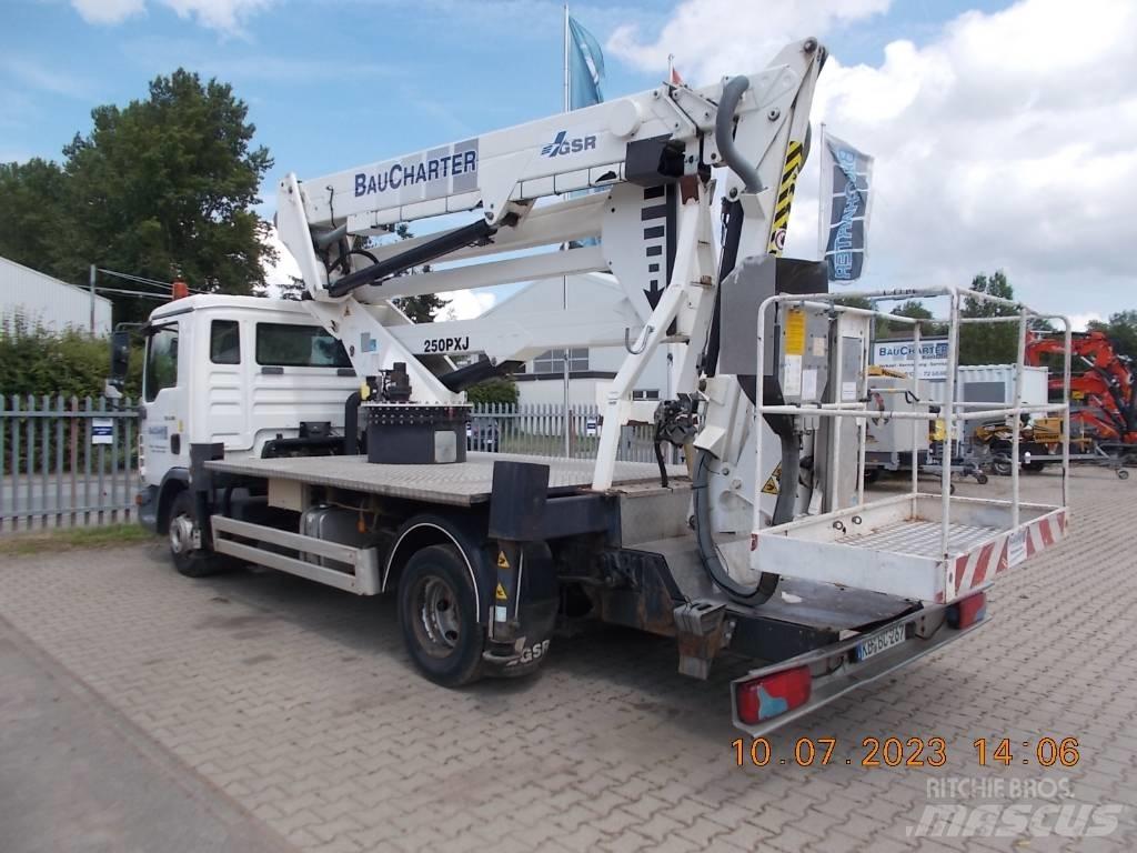 Rothlehner E 250 PXJ المنصات الهوائية المثبتة على شاحنة