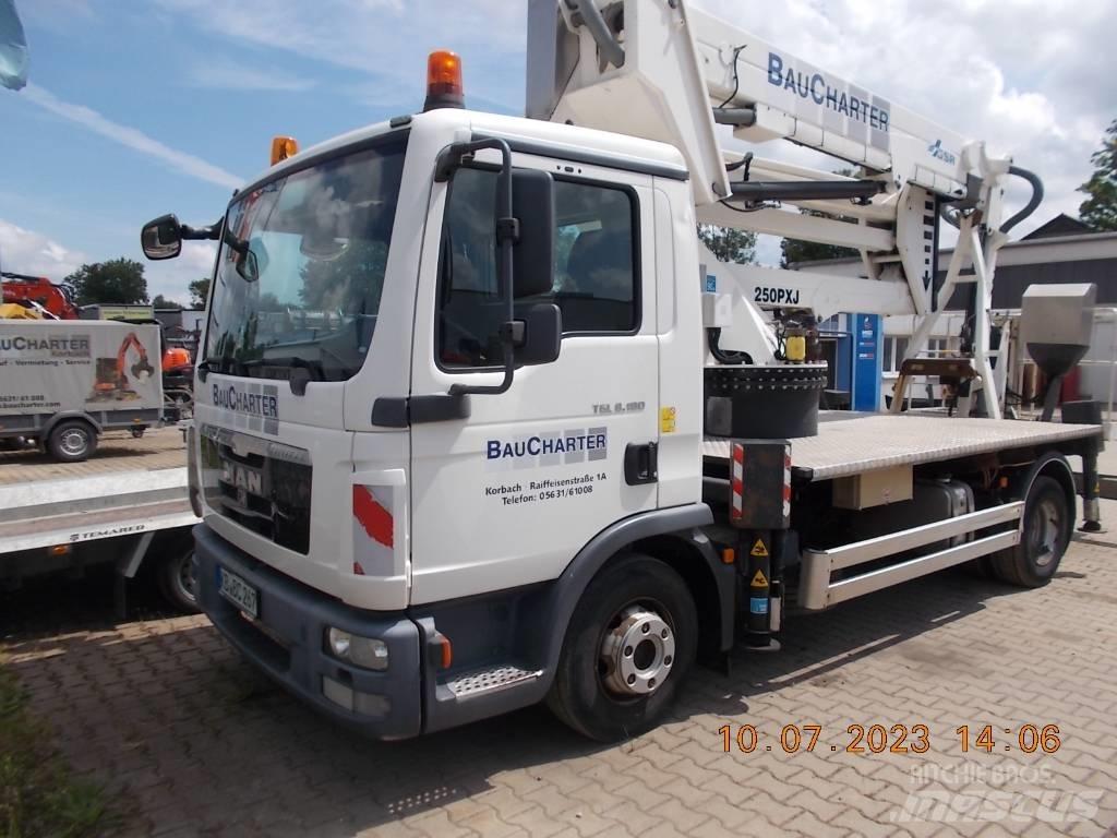 Rothlehner E 250 PXJ المنصات الهوائية المثبتة على شاحنة