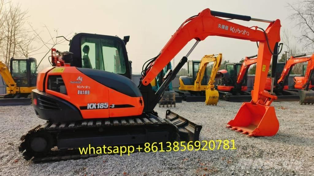 Kubota KX 185 حفارات وسط 7 طن - 12 طن