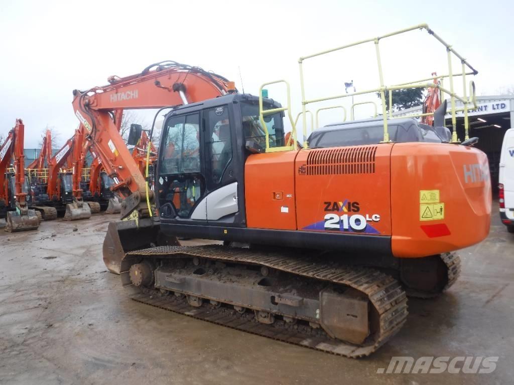 Hitachi ZX 210 LC-6 حفارات زحافة