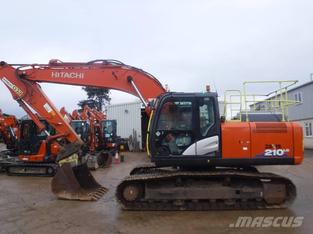 Hitachi ZX 210 LC-6 حفارات زحافة
