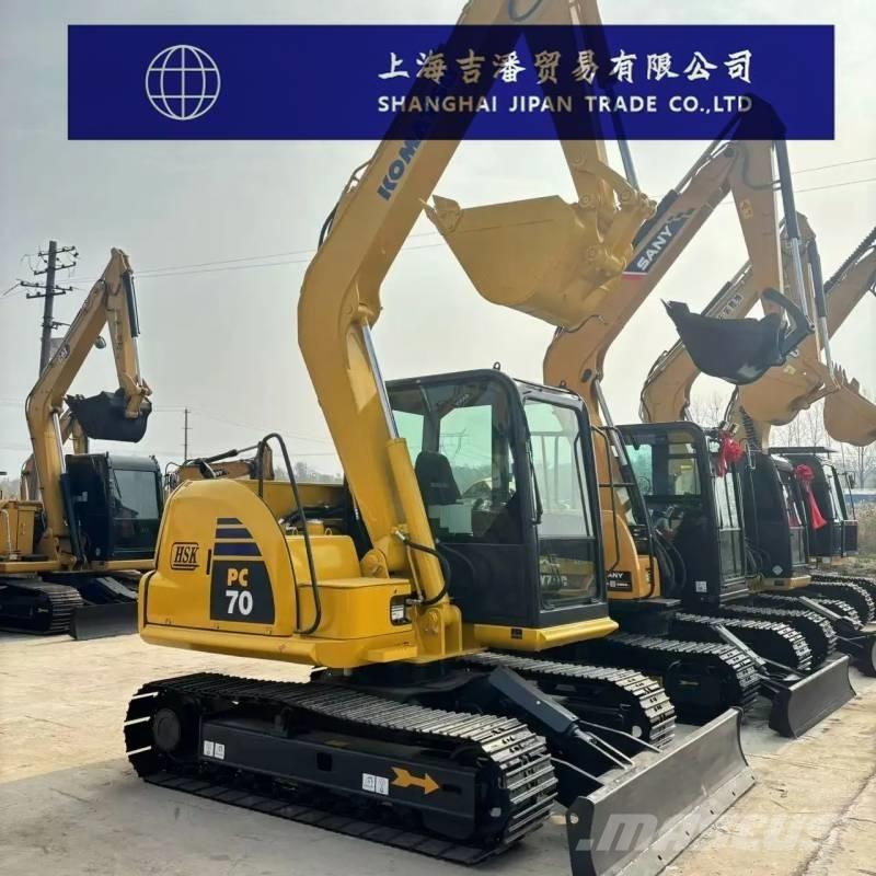 Komatsu PC 70 حفارات زحافة