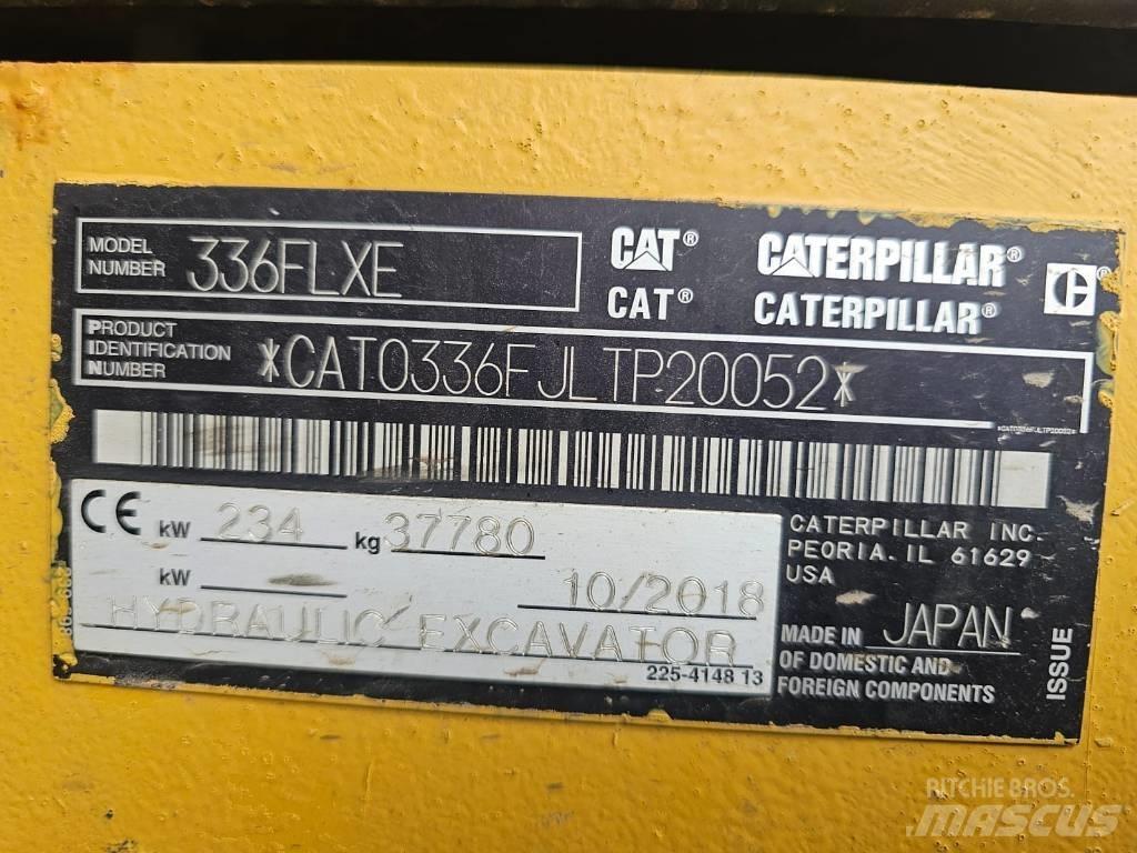 CAT 336 F L حفارات زحافة