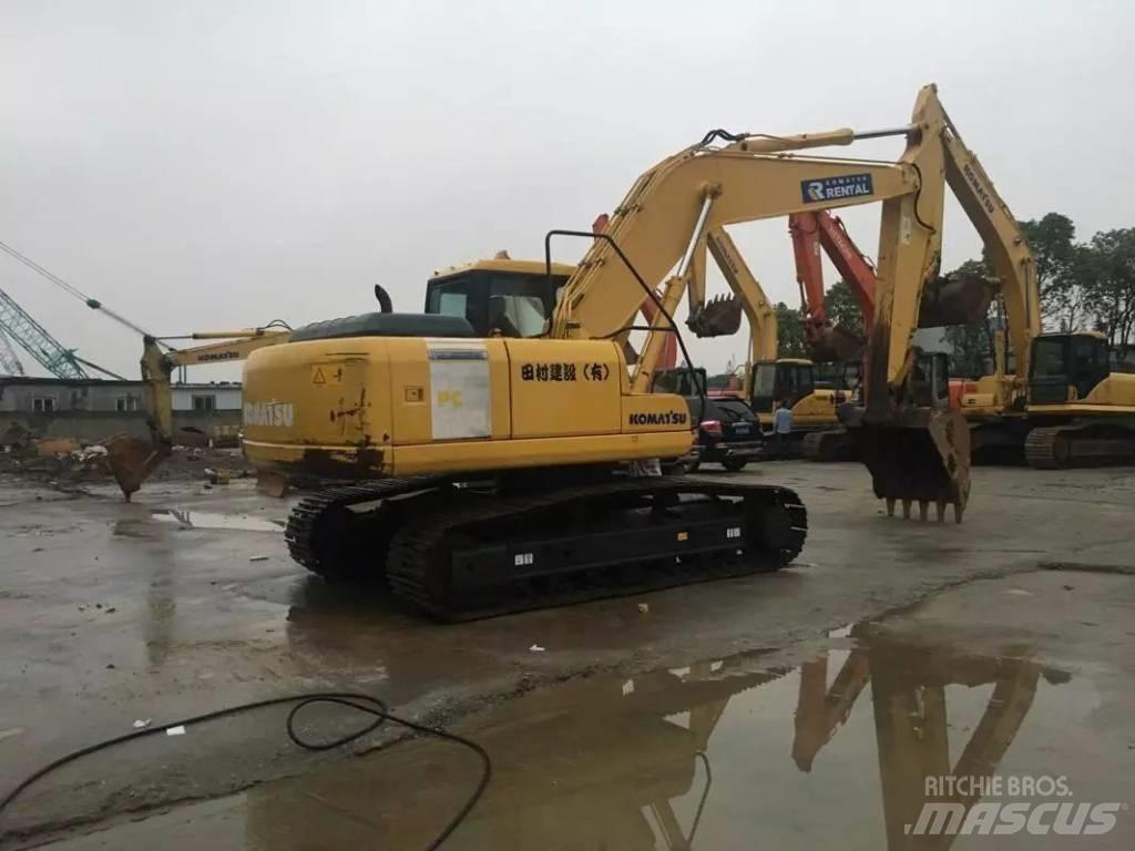 Komatsu pc200-7 حفارات زحافة