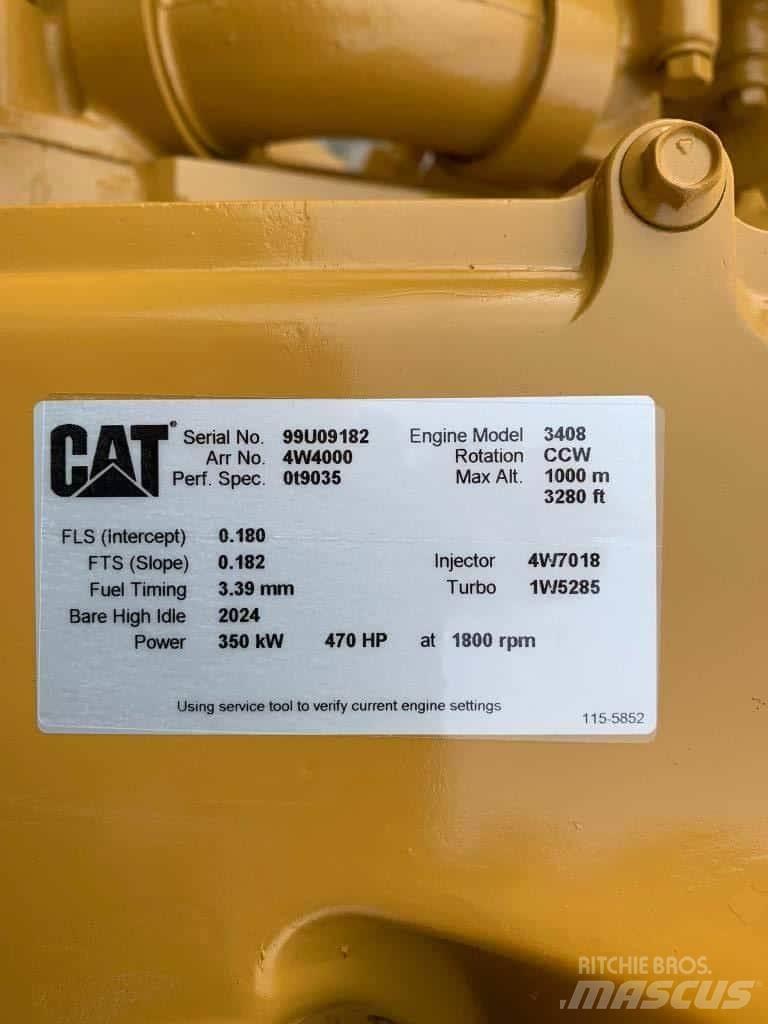 CAT 3408 DITA وحدات المحركات البحرية
