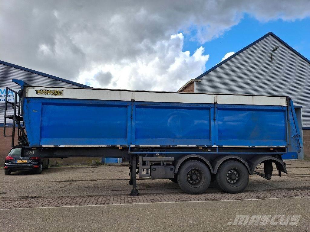 Stas S300CX نصف مقطورات قلابة