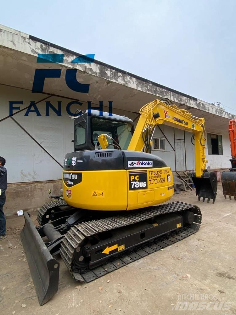 Komatsu 78US حفارات صغيرة أقل من 7 طن (حفارات صغيرة)