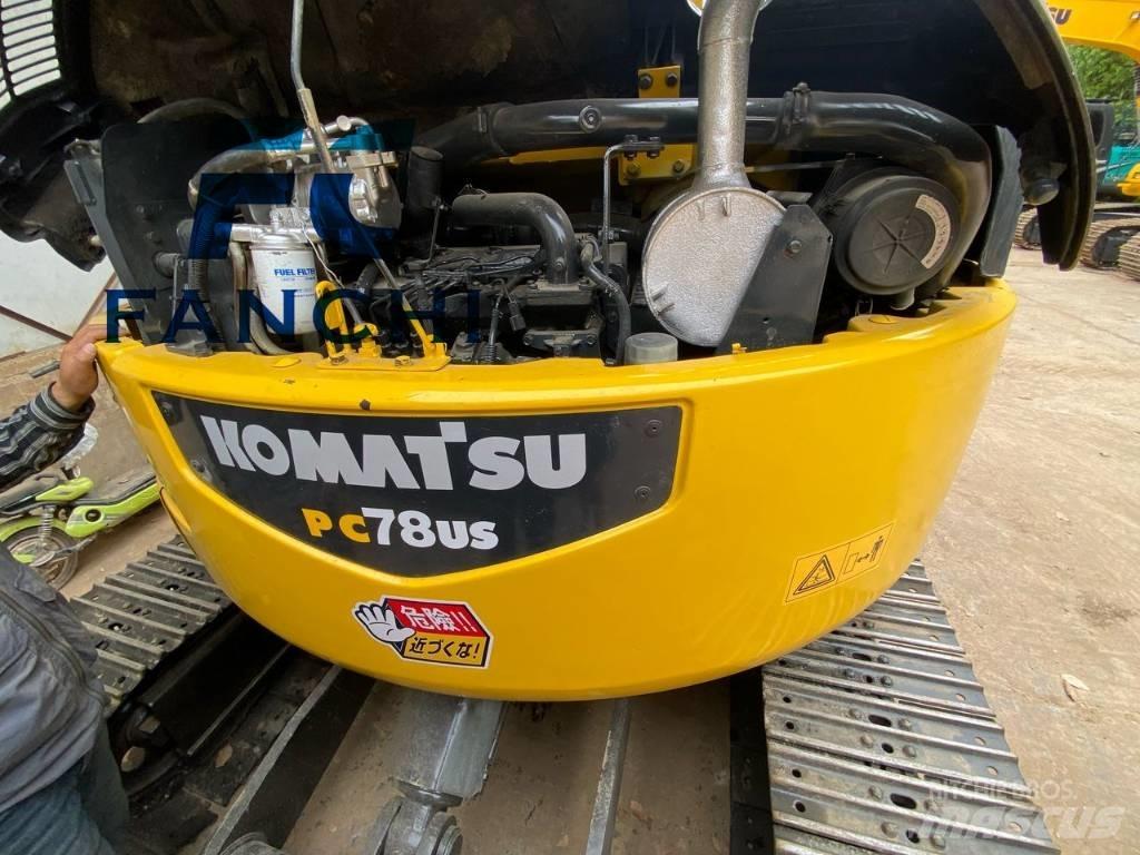 Komatsu 78US حفارات صغيرة أقل من 7 طن (حفارات صغيرة)