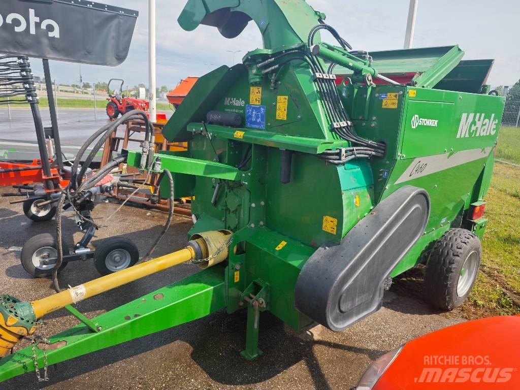 McHale C 460 آلات تمزيق الحزم وتقطيعها ونشرها