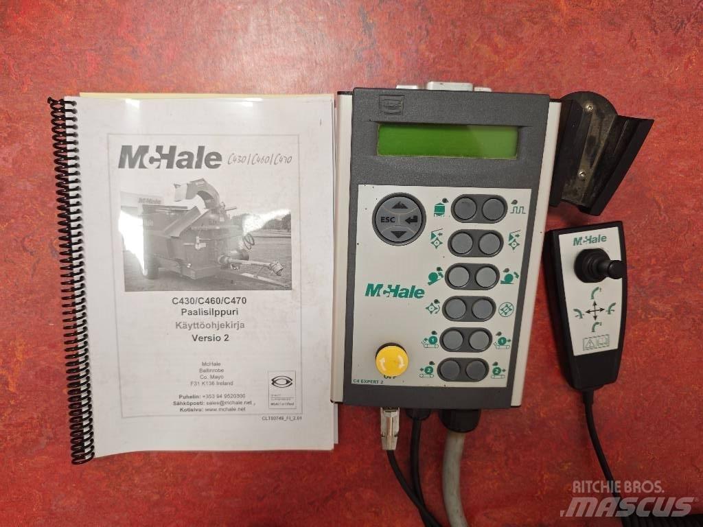 McHale C 460 آلات تمزيق الحزم وتقطيعها ونشرها