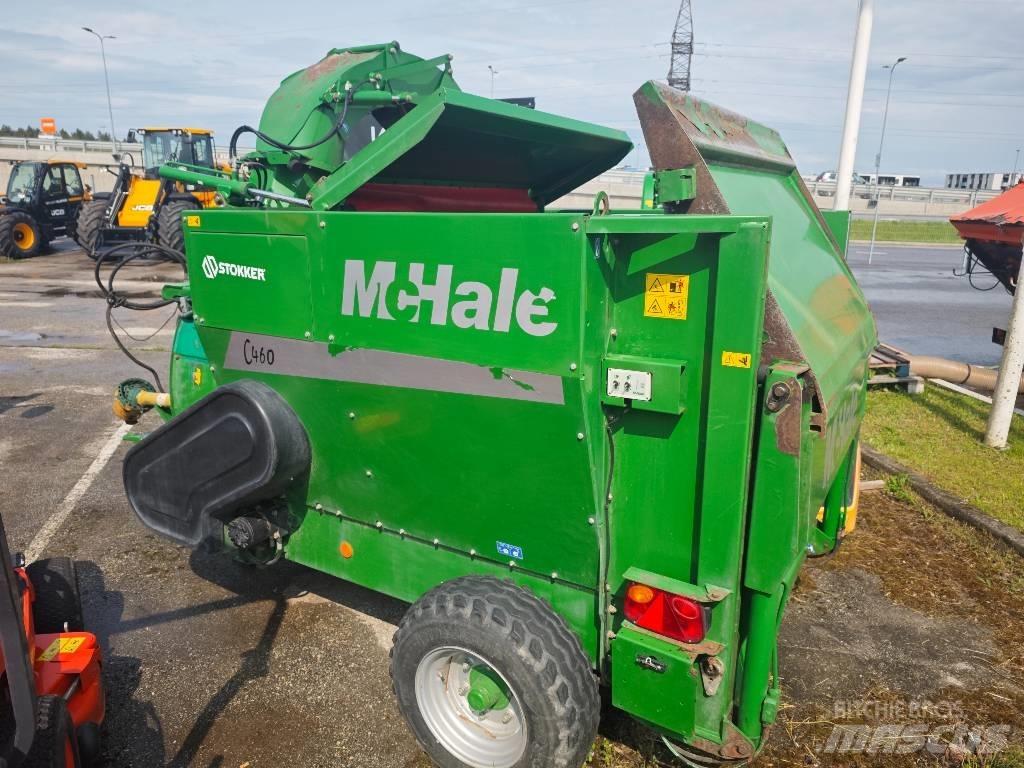 McHale C 460 آلات تمزيق الحزم وتقطيعها ونشرها