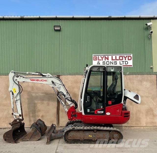Takeuchi TB 230 حفارات صغيرة أقل من 7 طن (حفارات صغيرة)