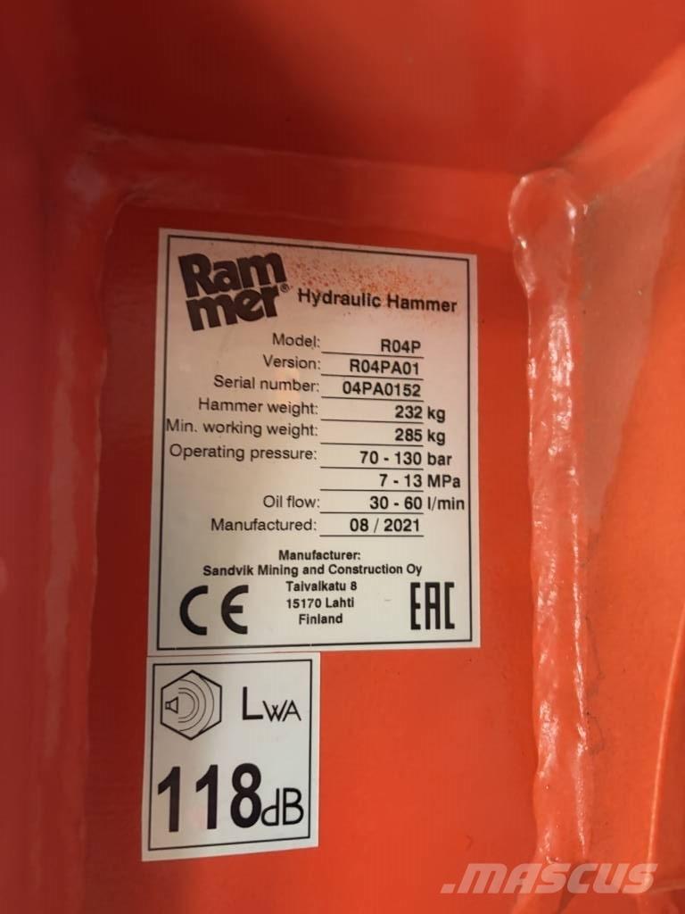 Rammer R04P مطارق / كسارات