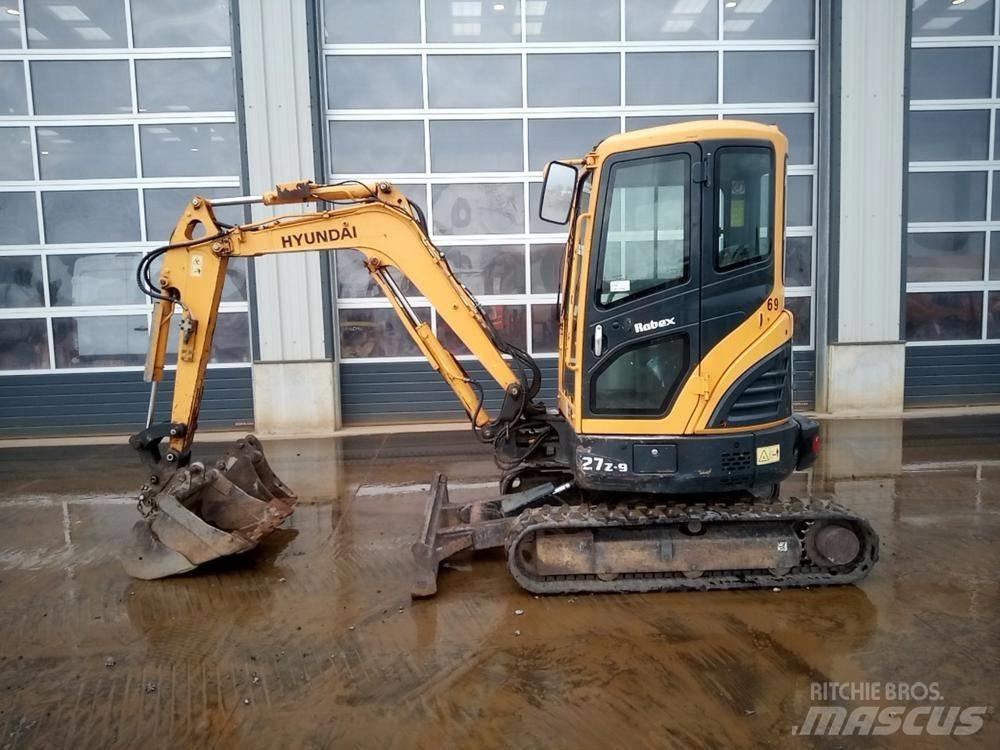 Hyundai Robex 27Z-9 حفارات صغيرة أقل من 7 طن (حفارات صغيرة)