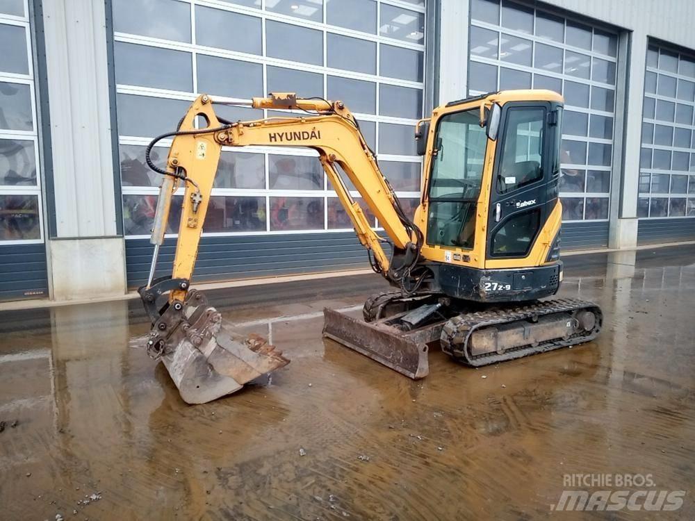 Hyundai Robex 27Z-9 حفارات صغيرة أقل من 7 طن (حفارات صغيرة)