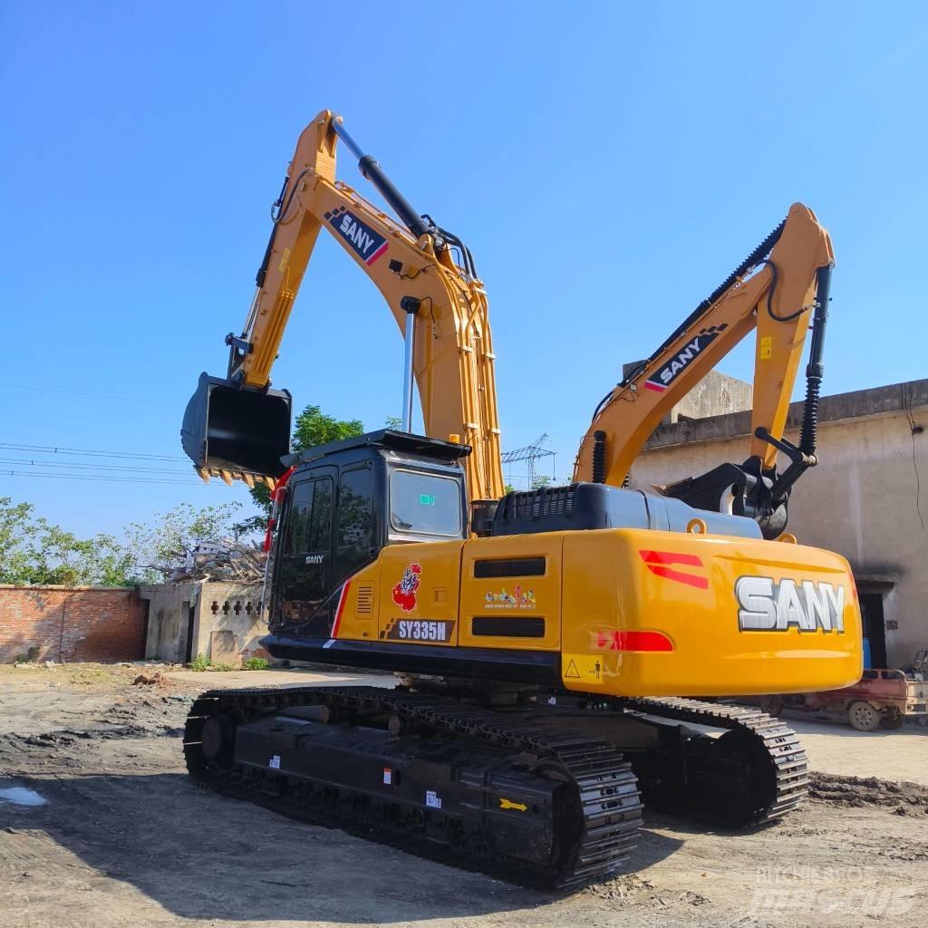 Sany SY 335 H حفارات زحافة