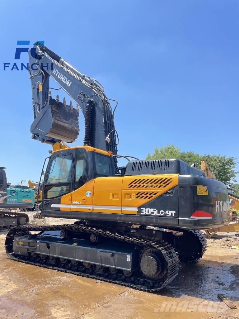 Hyundai 305lC-9T حفارات زحافة