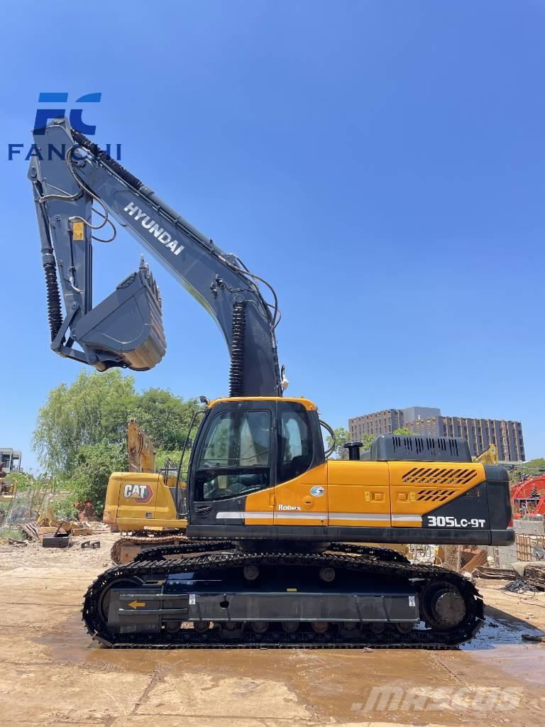 Hyundai 305lC-9T حفارات زحافة
