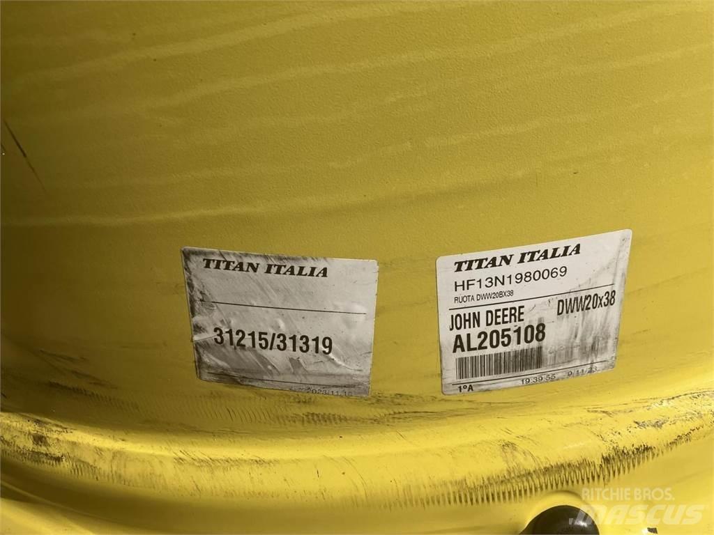  John Deere 20x38 الإطارات والعجلات والحافات