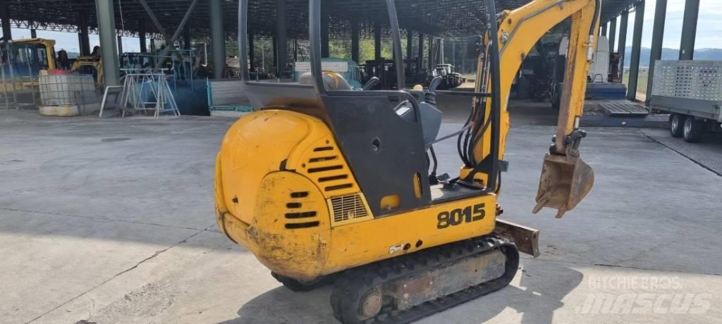 JCB 8015 حفارات صغيرة أقل من 7 طن (حفارات صغيرة)