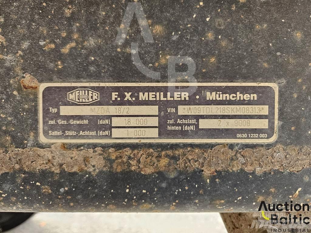 Meiller MZDA 18/2 نصف مقطورات بباب جانبي