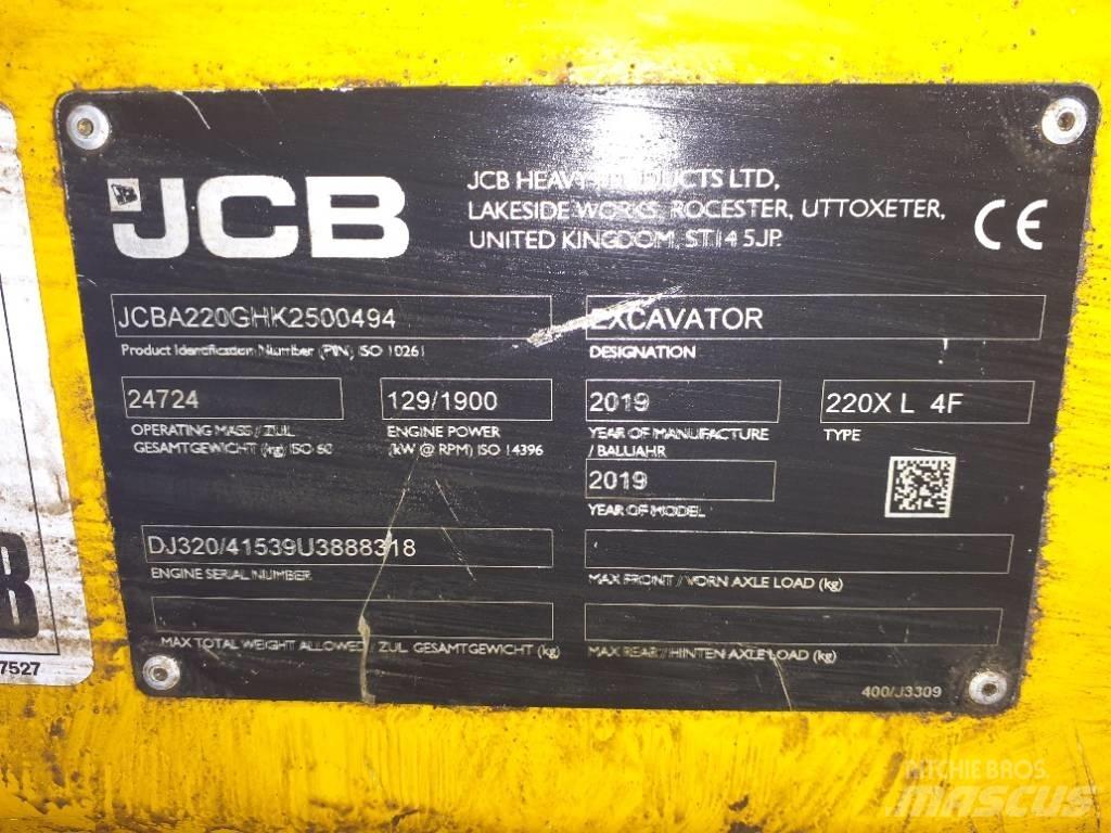 JCB 220X LC حفارات زحافة