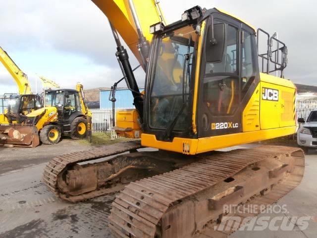 JCB 220X LC حفارات زحافة