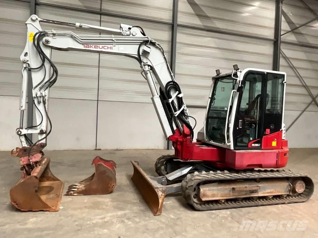 Takeuchi TB 280 FR حفارات وسط 7 طن - 12 طن