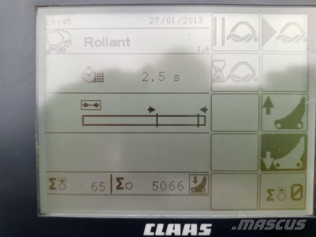 CLAAS Rollant 520 RC محزمات مستديرة