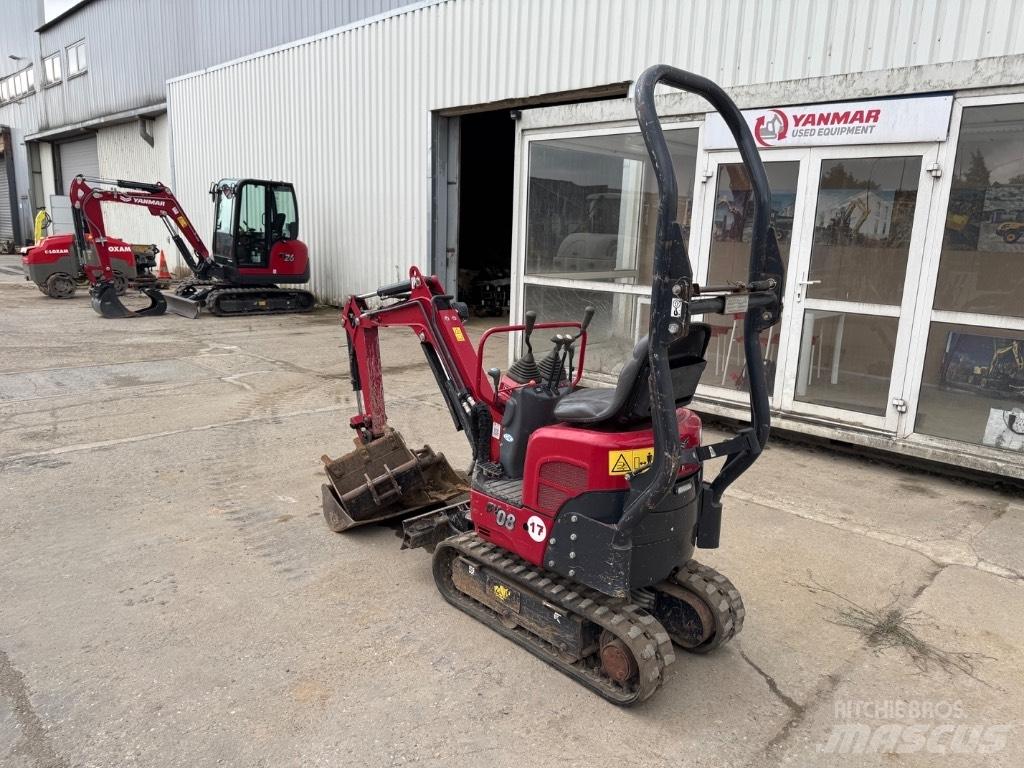 Yanmar SV08 (1D879) حفارات صغيرة أقل من 7 طن (حفارات صغيرة)