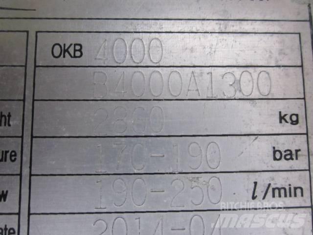 OK TECH OKB 4000 مطارق / كسارات
