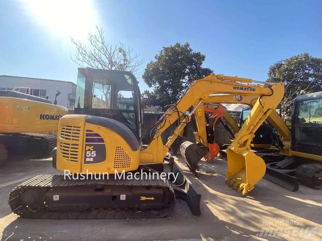 Komatsu PC 55 حفارات صغيرة أقل من 7 طن (حفارات صغيرة)