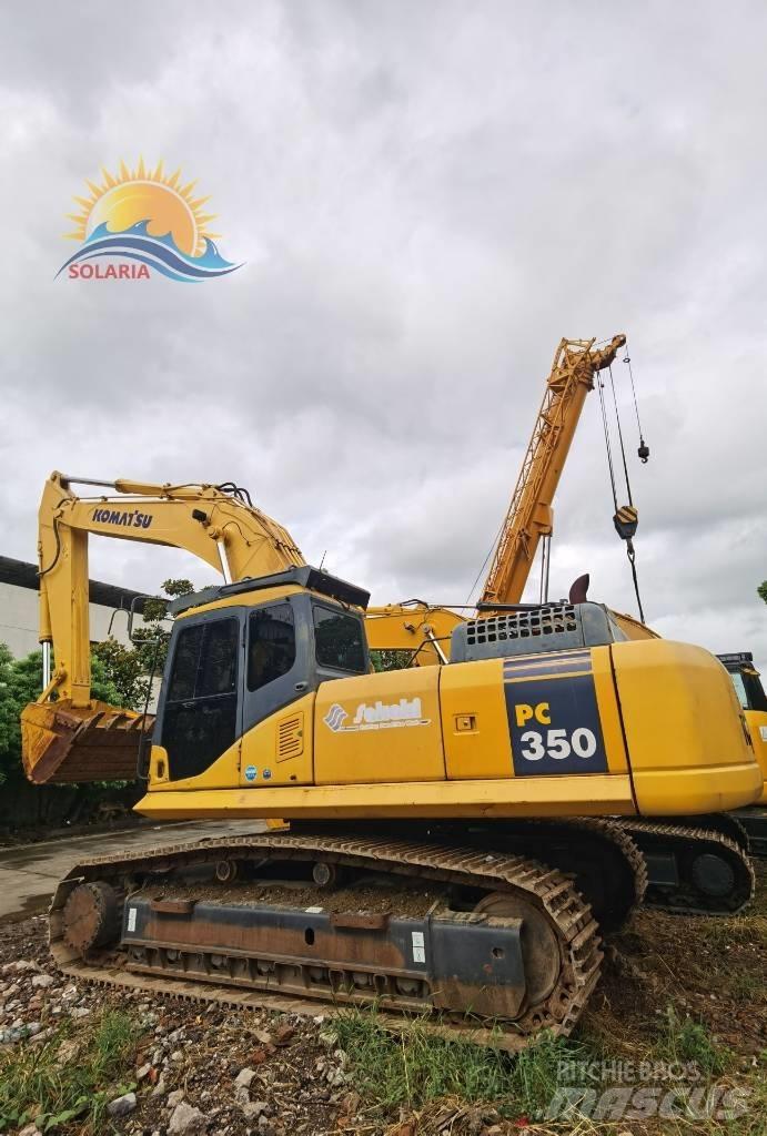 Komatsu PC 350-7 حفارات زحافة