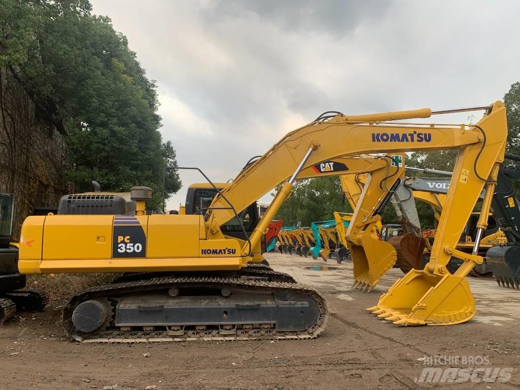 Komatsu PC 350-7 حفارات زحافة