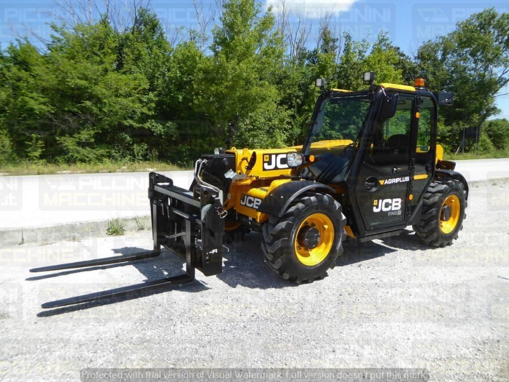 JCB 525-60 Agri Plus مناولات متداخلة