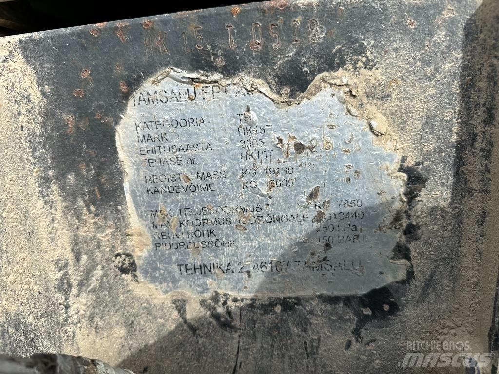 Tamsalu HK15T مقطورات قلابة