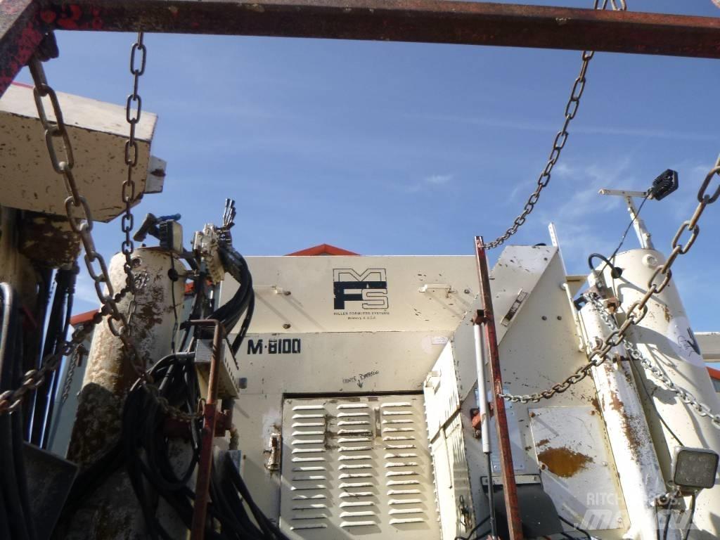 Miller M-8100 طفرات توزيع الخرسانة