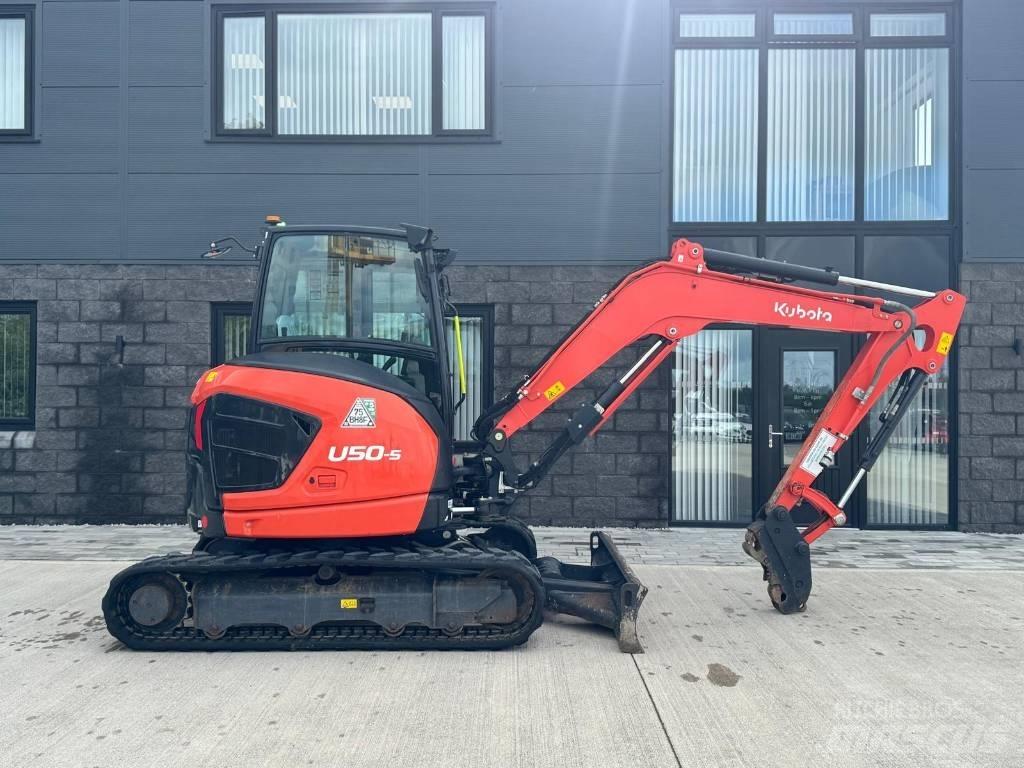 Kubota U 50-5 حفارات صغيرة أقل من 7 طن (حفارات صغيرة)