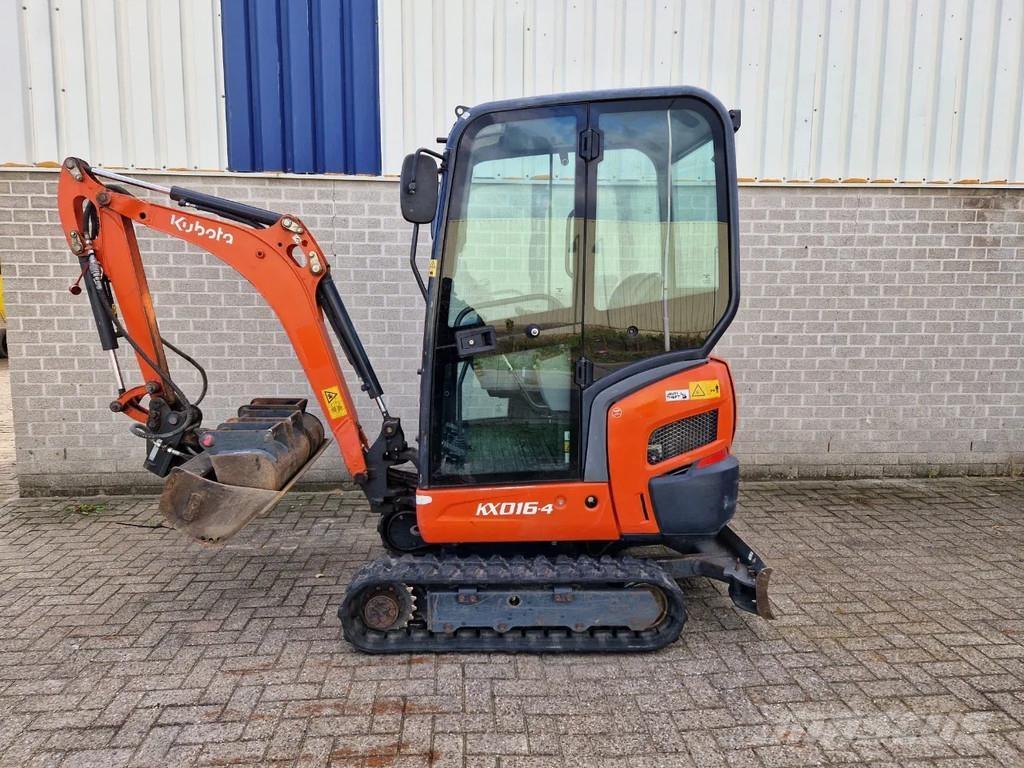 Kubota KX016-4 حفارات صغيرة أقل من 7 طن (حفارات صغيرة)