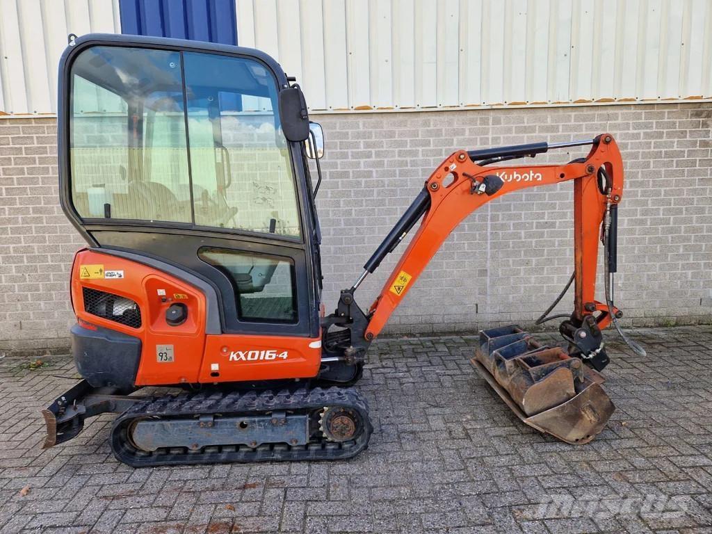 Kubota KX016-4 حفارات صغيرة أقل من 7 طن (حفارات صغيرة)