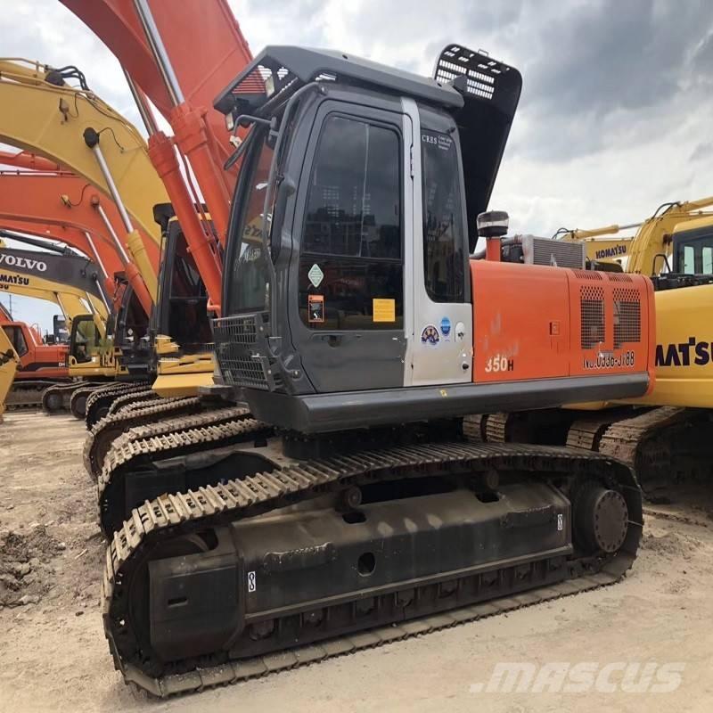 Hitachi zx350 حفارات زحافة