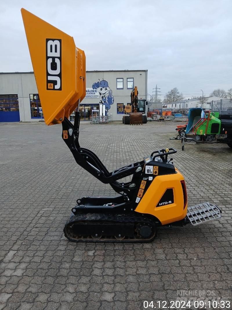 JCB HTD5 mit Tritt عربات نقل قلابة للمواقع