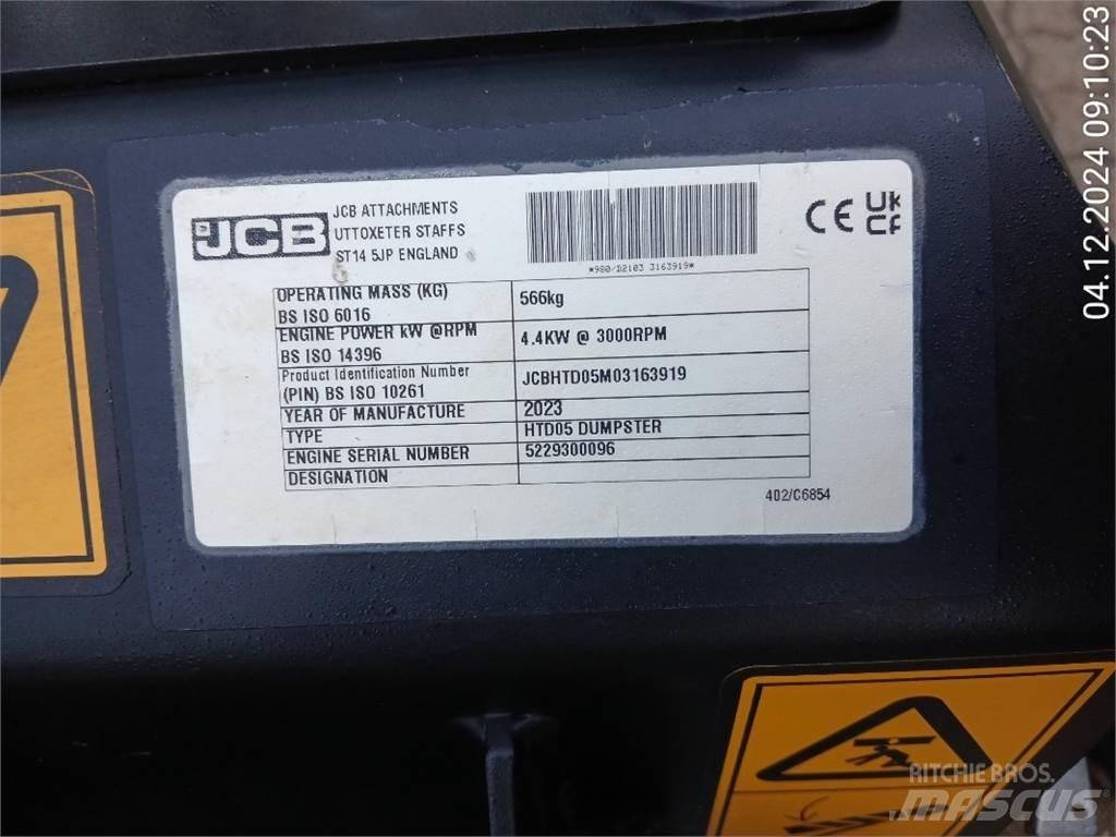 JCB HTD5 mit Tritt عربات نقل قلابة للمواقع
