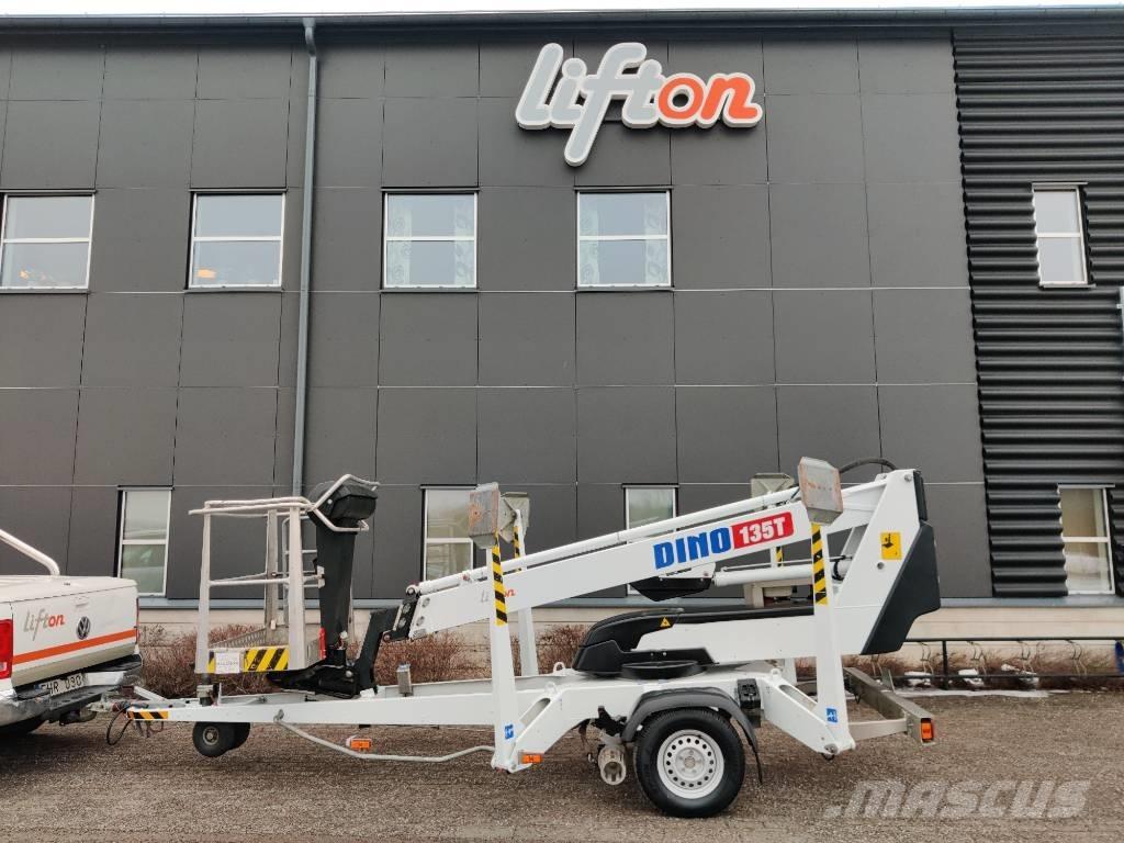 Dino 135 T Skylift المنصات الهوائية المثبتة على مقطورة