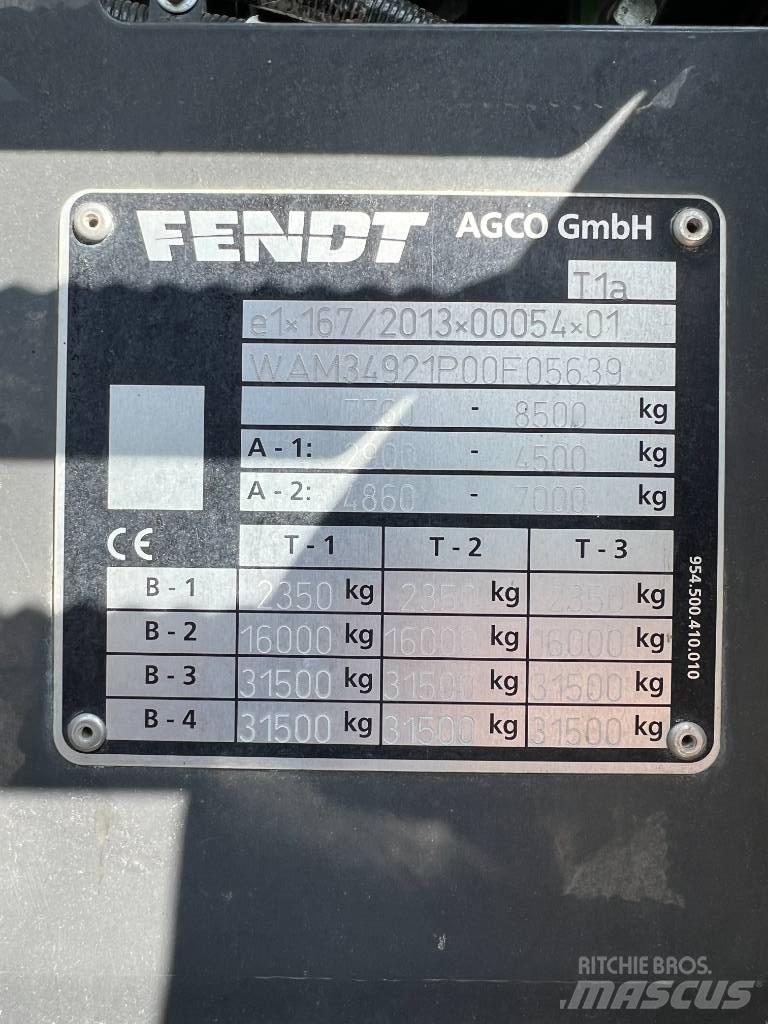 Fendt 312 Vario الجرارات