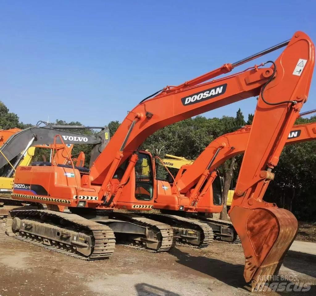 Doosan DH 220 حفارات زحافة