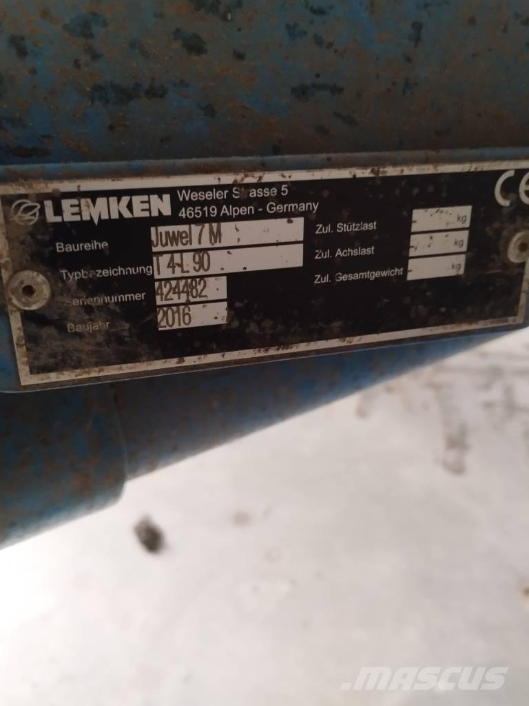 Lemken Juvel 7 محاريث عكسية