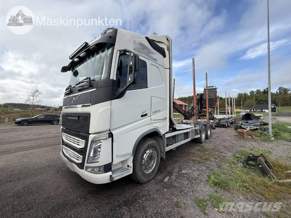 Volvo FH 540 شاحنات أشجار