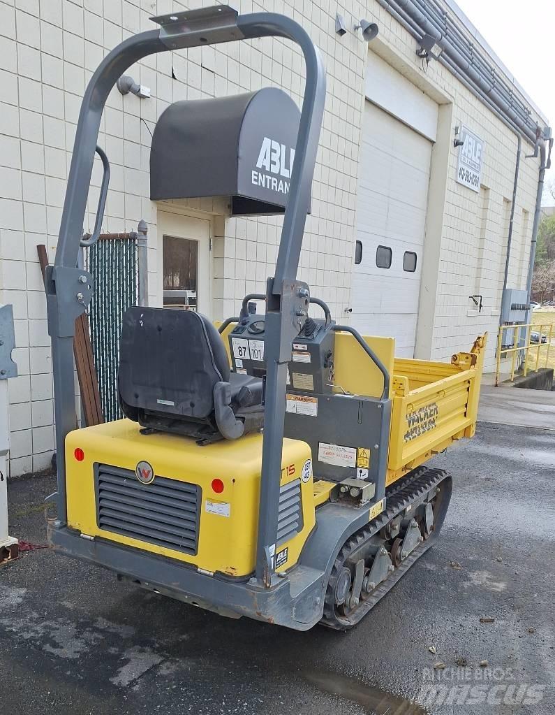 Wacker Neuson DT 15 عربات نقل قلابة مجنزرة