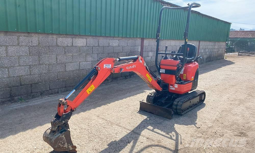 Kubota K 008-3 حفارات صغيرة أقل من 7 طن (حفارات صغيرة)